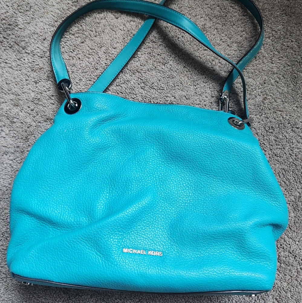 Michael Kors, Medium-sized purse, Turquoise